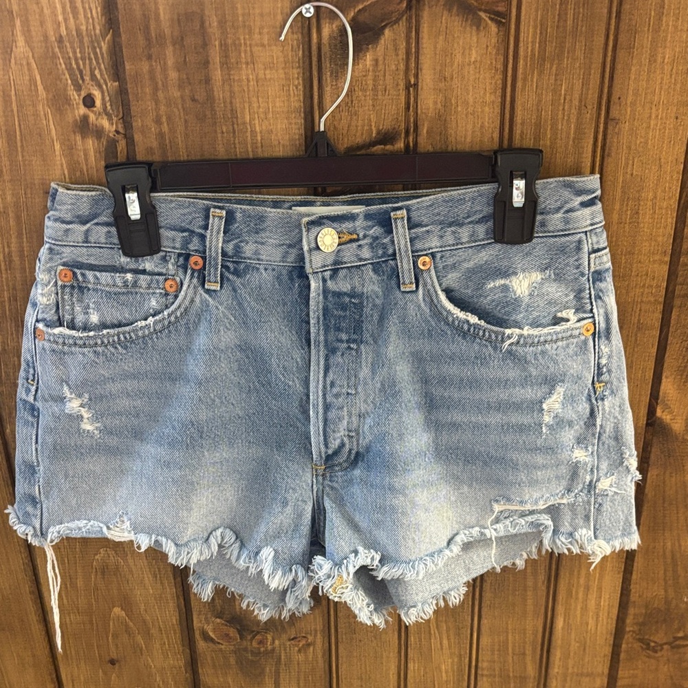 Agolde Parker Vintage Cut Off denim shorts